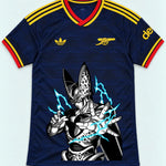 Arsenal Navy Cell Dragon Ball Jersey — Front