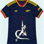 Arsenal Navy Frieza Death Ball Dragon Ball Jersey — Front