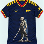 Arsenal Navy Trunks Sword Dragon Ball Jersey — Front