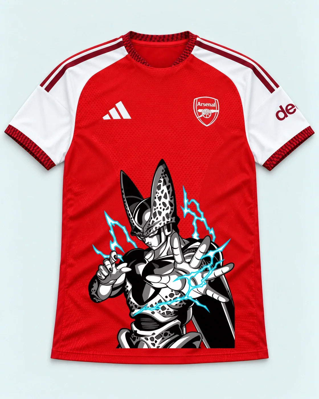 Arsenal Red Cell Dragon Ball Jersey — Front