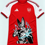 Arsenal Red Cell Dragon Ball Jersey — Front