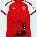 Arsenal Red Goku Sakura Dragon Ball Jersey — Front