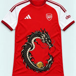 Arsenal Red Shenron Emblem Dragon Ball Jersey — Front