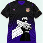 Barcelona Black Purple Piccolo Cloak Dragon Ball Jersey — Front
