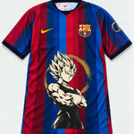 Barcelona Home Majin Vegeta Dragon Ball Jersey — Front