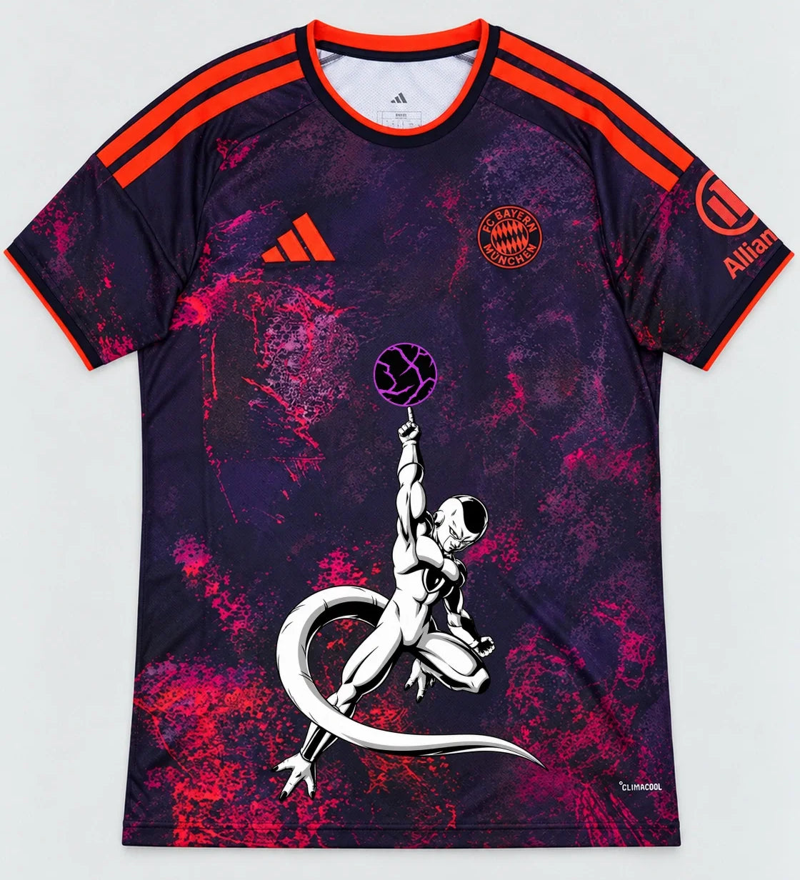 Bayern Munich Dark Frieza Death Ball Dragon Ball Jersey — Front