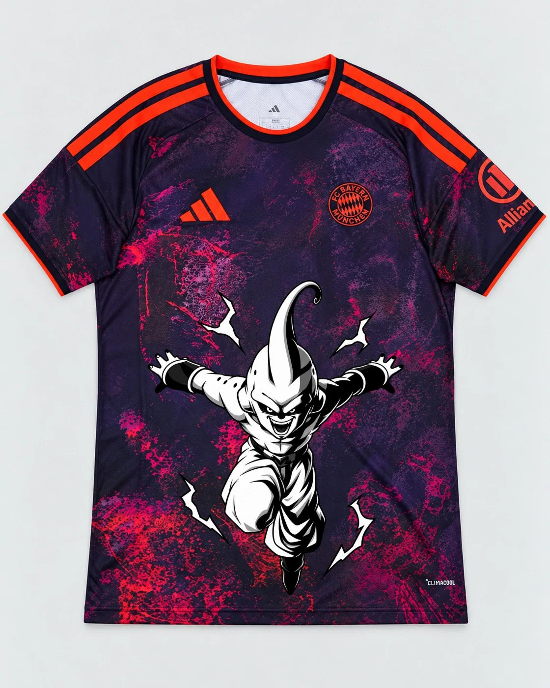 Bayern Munich Dark Kid Buu Dragon Ball Jersey — Front