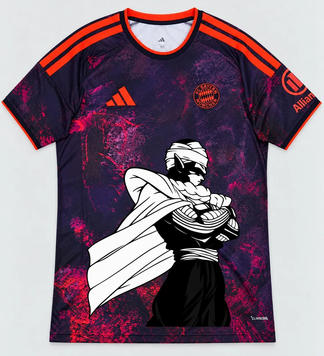 Bayern Munich Dark Piccolo Cloak Dragon Ball Jersey — Front