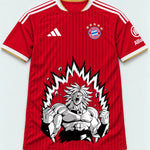 Bayern Munich Red Broly Dragon Ball Jersey — Front