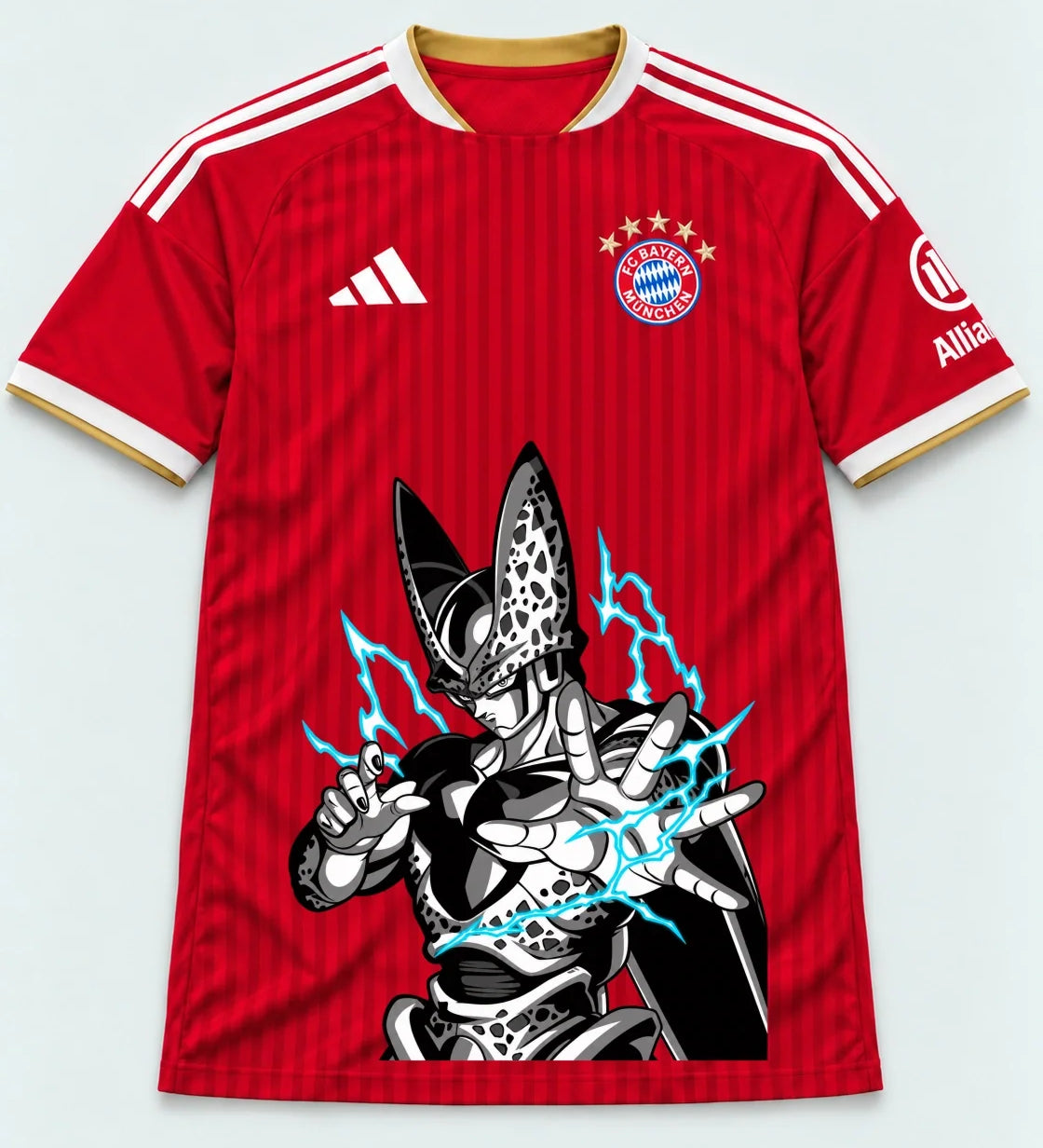 Bayern Munich Red Cell Dragon Ball Jersey — Front
