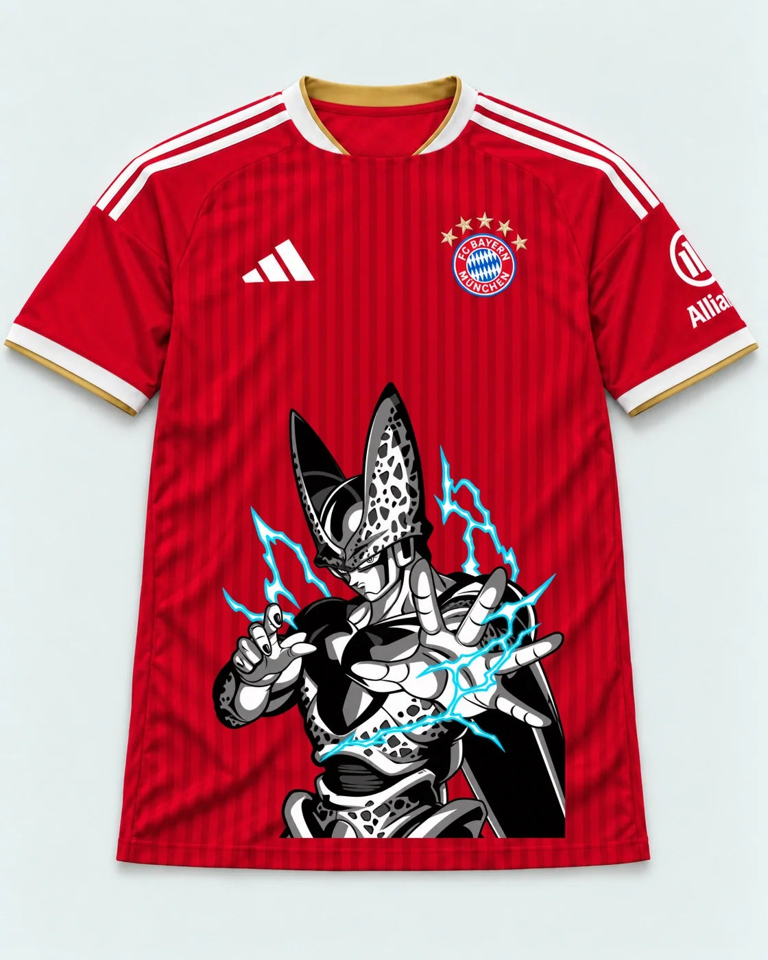 Bayern Munich Red Cell Dragon Ball Jersey — Front