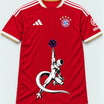 Bayern Munich Red Frieza Death Ball Dragon Ball Jersey — Front
