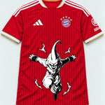Bayern Munich Red Kid Buu Dragon Ball Jersey — Front