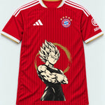 Bayern Munich Red Majin Vegeta Dragon Ball Jersey — Front