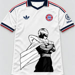 Bayern Munich White Piccolo Cloak Dragon Ball Jersey — Front