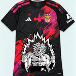 Benfica Black Broly Dragon Ball Jersey — Front