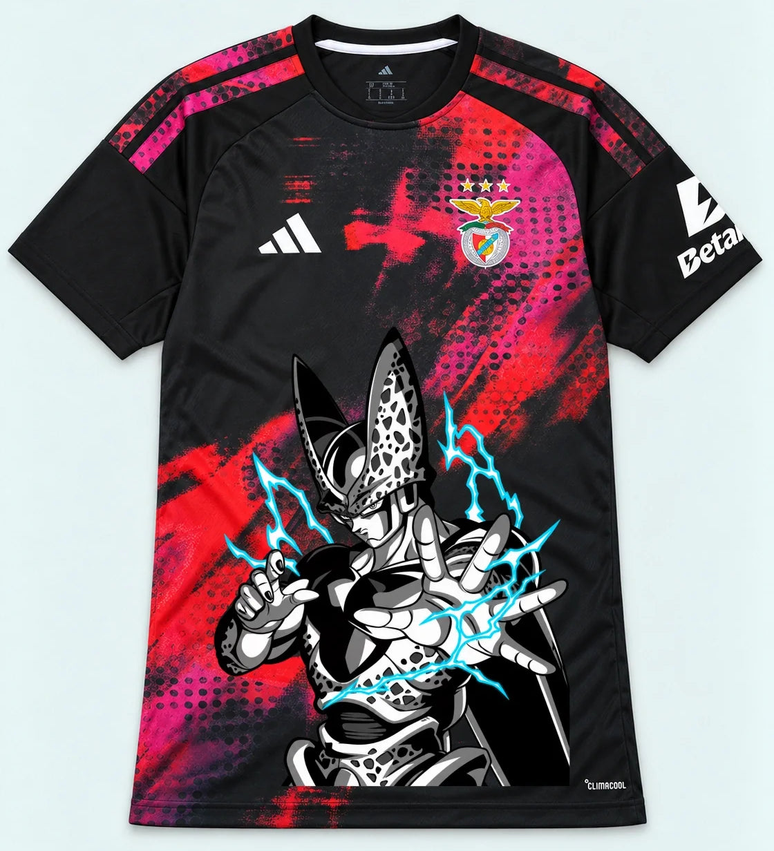 Benfica Black Cell Dragon Ball Jersey — Front