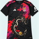 Benfica Black Shenron Emblem Dragon Ball Jersey — Front