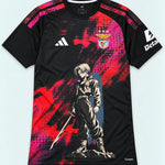 Benfica Black Trunks Sword Dragon Ball Jersey — Front