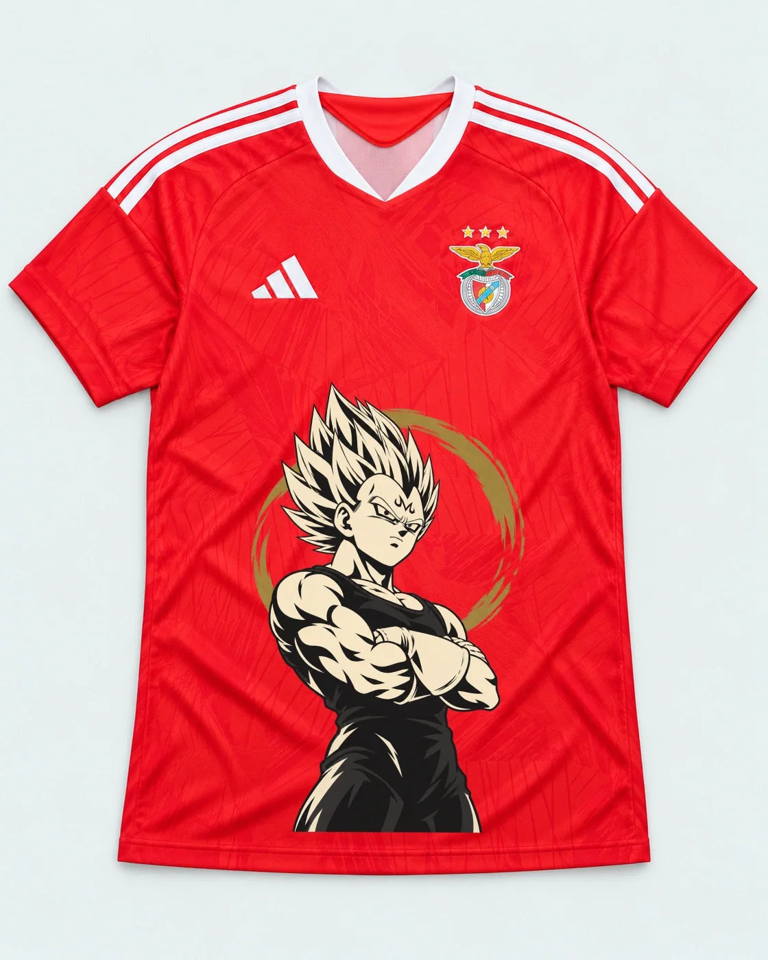 Benfica Red Majin Vegeta Dragon Ball Jersey — Front