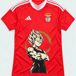 Benfica Red Majin Vegeta Dragon Ball Jersey — Front