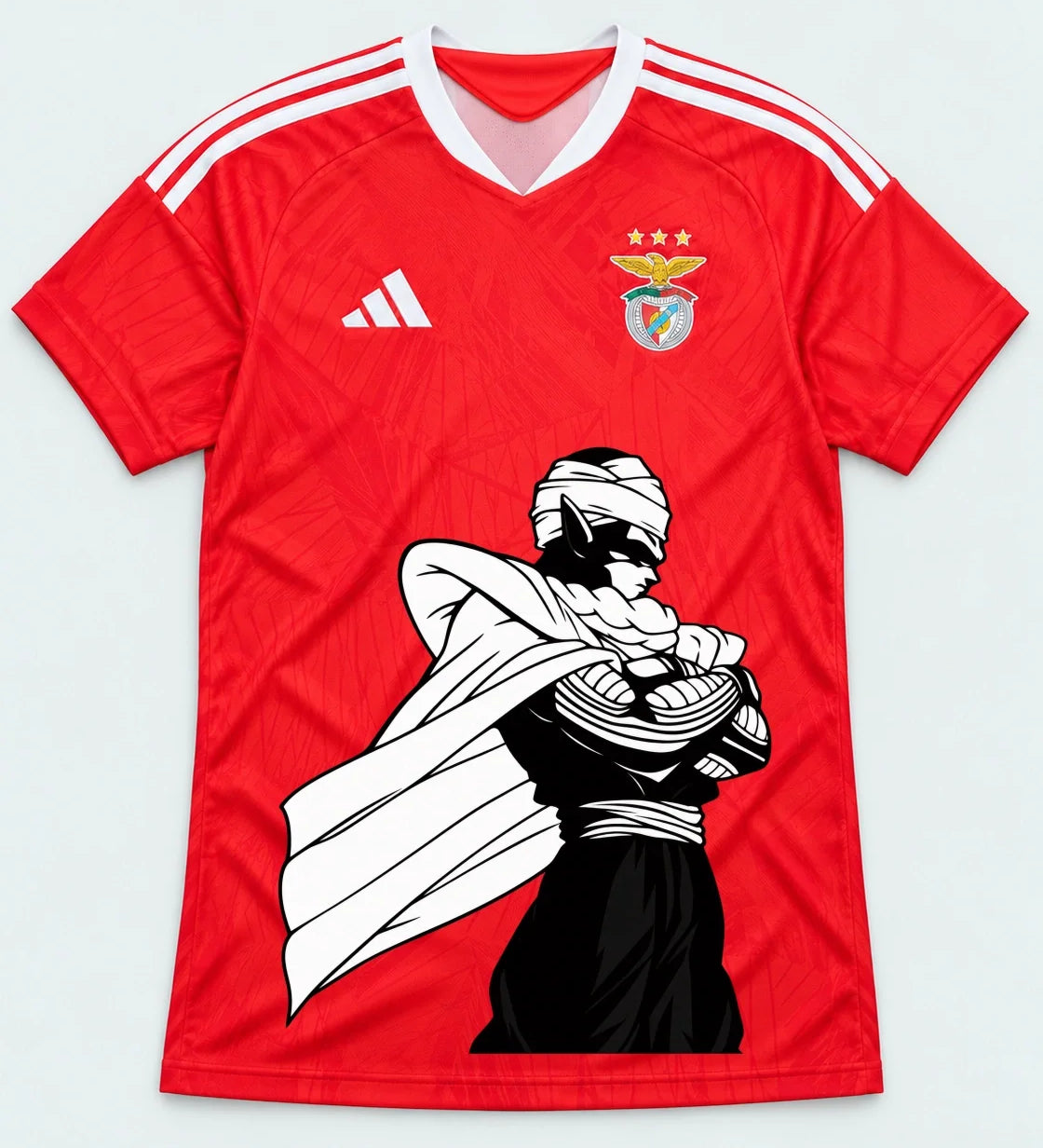 Benfica Red Piccolo Cloak Dragon Ball Jersey — Front