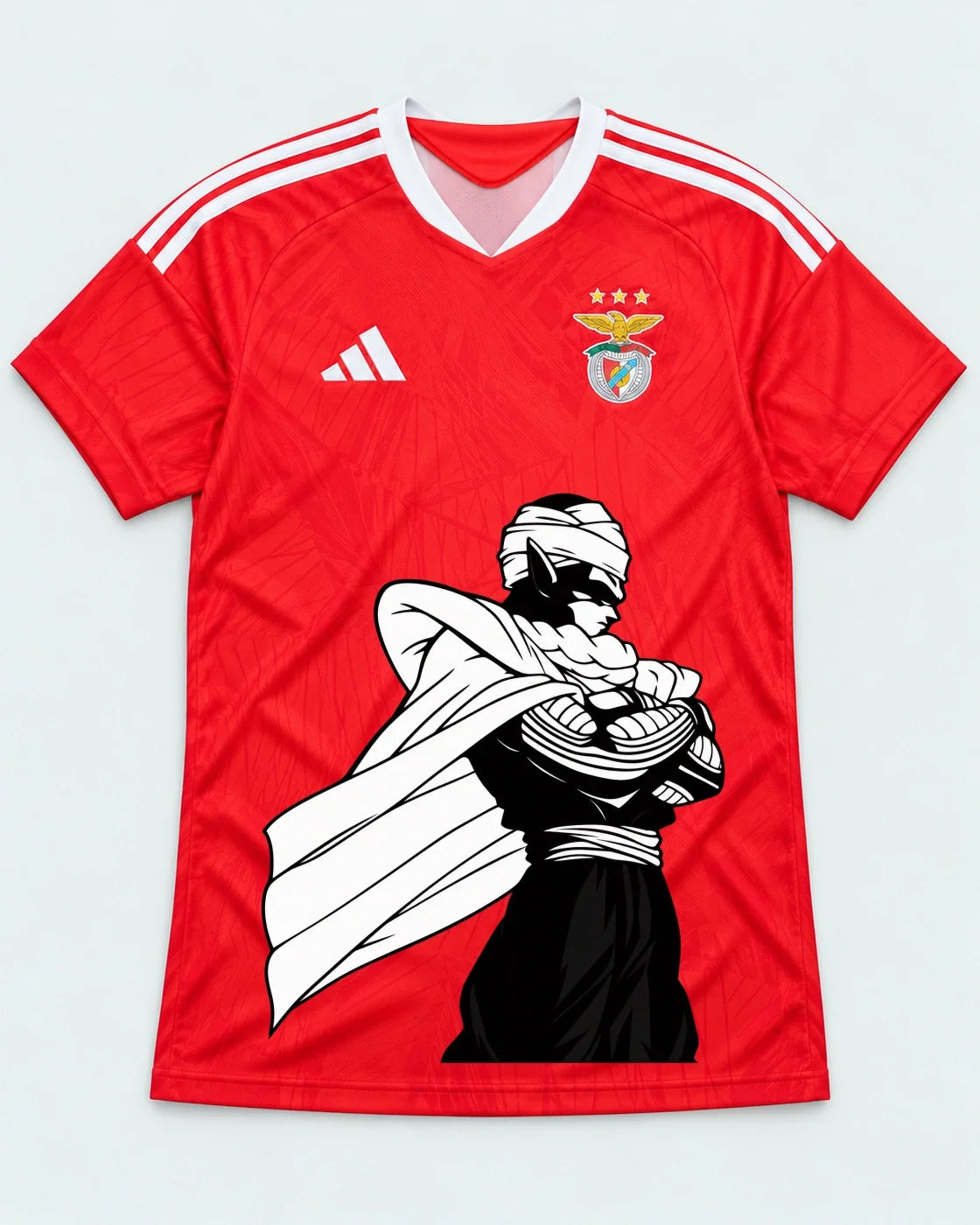 Benfica Red Piccolo Cloak Dragon Ball Jersey — Front