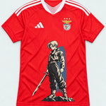 Benfica Red Trunks Sword Dragon Ball Jersey — Front