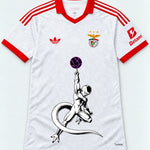 Benfica White Frieza Death Ball Dragon Ball Jersey — Front