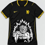 Chelsea Black Broly Dragon Ball Jersey — Front
