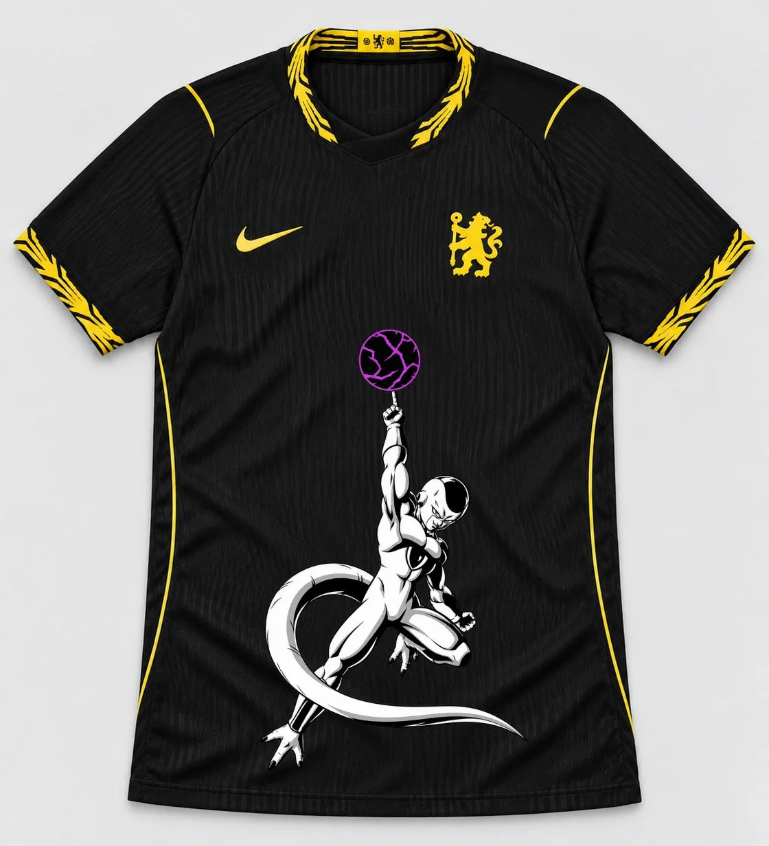 Chelsea Black Frieza Death Ball Dragon Ball Jersey — Front