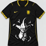 Chelsea Black Kid Buu Dragon Ball Jersey — Front