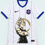 Chelsea White Majin Vegeta Dragon Ball Jersey — Front