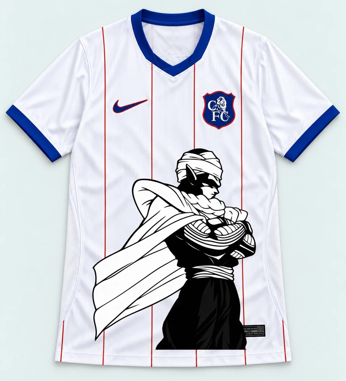 Chelsea White Piccolo Cloak Dragon Ball Jersey — Front