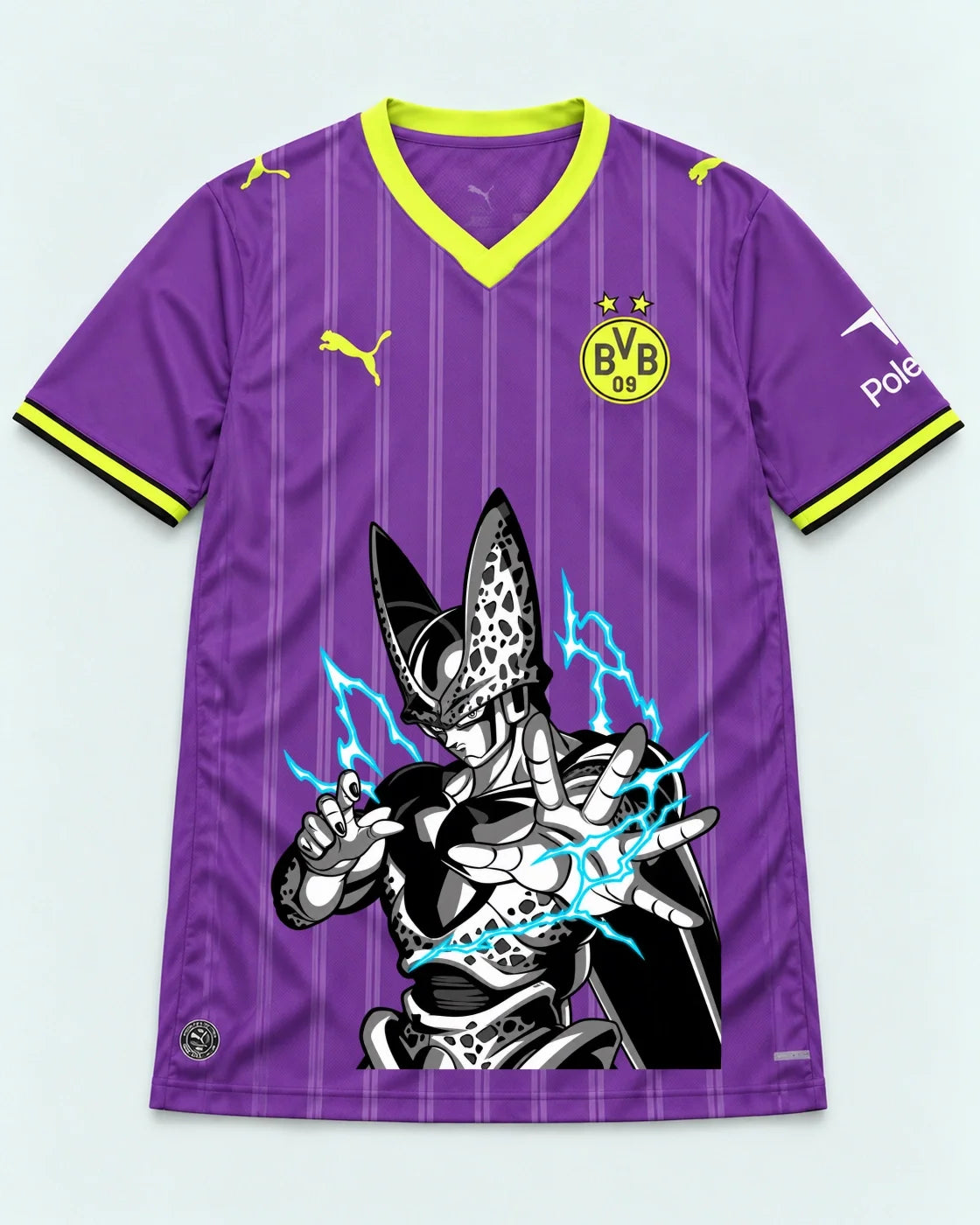 Borussia Dortmund Purple Cell Dragon Ball Jersey — Front