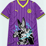 Borussia Dortmund Purple Cell Dragon Ball Jersey — Front