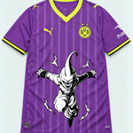 Borussia Dortmund Purple Kid Buu Dragon Ball Jersey — Front
