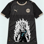 Borussia Dortmund Special Black Super Saiyan Aura Dragon Ball Jersey — Front