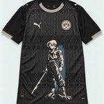 Borussia Dortmund Special Black Trunks Sword Dragon Ball Jersey — Front
