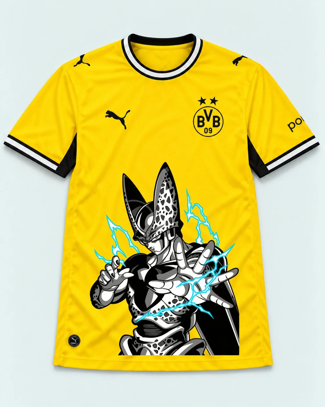 Borussia Dortmund Yellow Cell Dragon Ball Jersey — Front