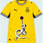 Borussia Dortmund Yellow Frieza Death Ball Dragon Ball Jersey — Front