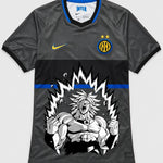 Inter Milan Gray Broly Dragon Ball Jersey — Front