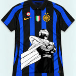 Inter Milan Striped Piccolo Cloak Dragon Ball Jersey — Front