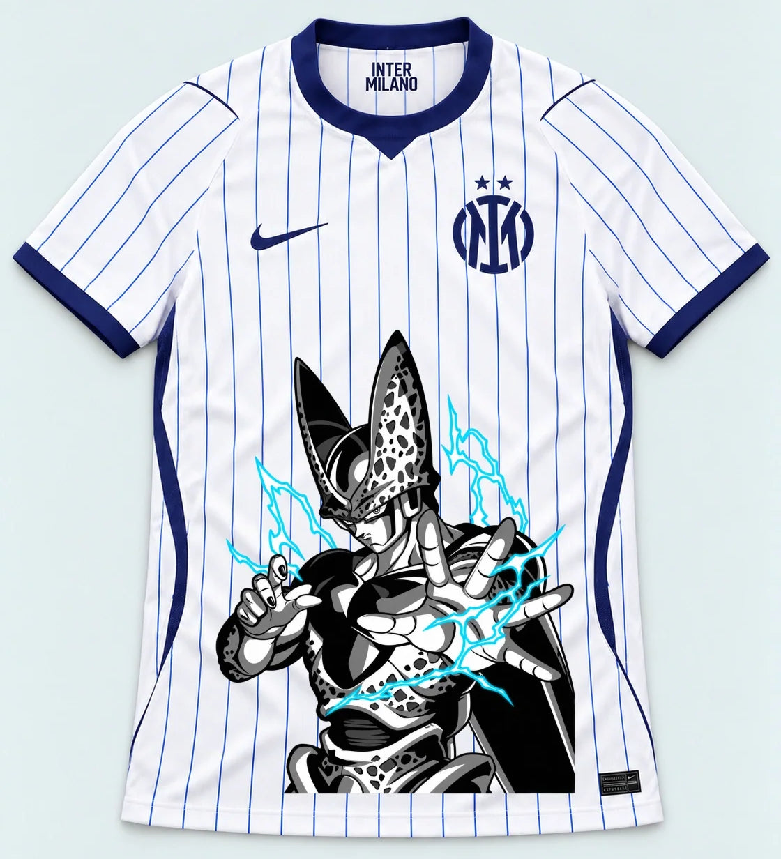 Inter Milan White Cell Dragon Ball Jersey — Front
