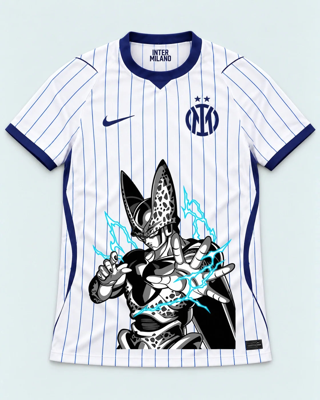 Inter Milan White Cell Dragon Ball Jersey — Front