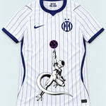 Inter Milan White Frieza Death Ball Dragon Ball Jersey — Front