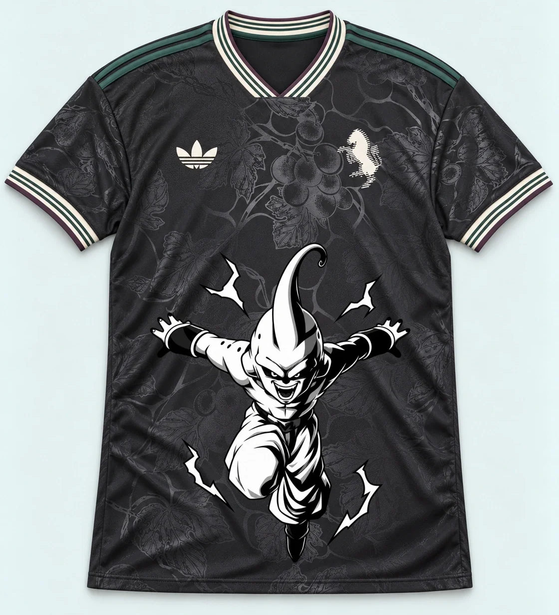 Juventus Dark Kid Buu Dragon Ball Jersey — Front