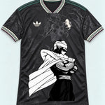 Juventus Dark Piccolo Cloak Dragon Ball Jersey — Front