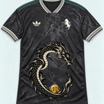 Juventus Dark Shenron Emblem Dragon Ball Jersey — Front