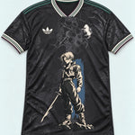 Juventus Dark Trunks Sword Dragon Ball Jersey — Front